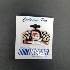 Buckles Of America Nascar Dale Earnhardt #3 Born To Win Collector Pin